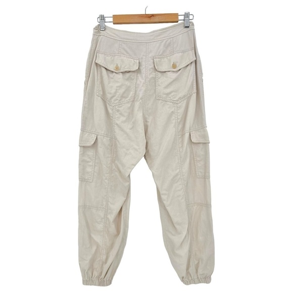 Ulla Johnson Edris Pant Cargo Pant Jogger Zip Ankle Pant in Neutral Size 4 - Picture 5 of 15